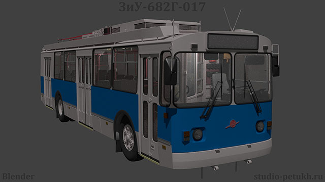 3D модель ЗиУ-682Г-017 
