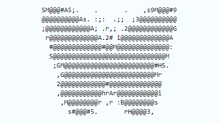 Преобразовать картинку в текст онлайн | Image to ASCII